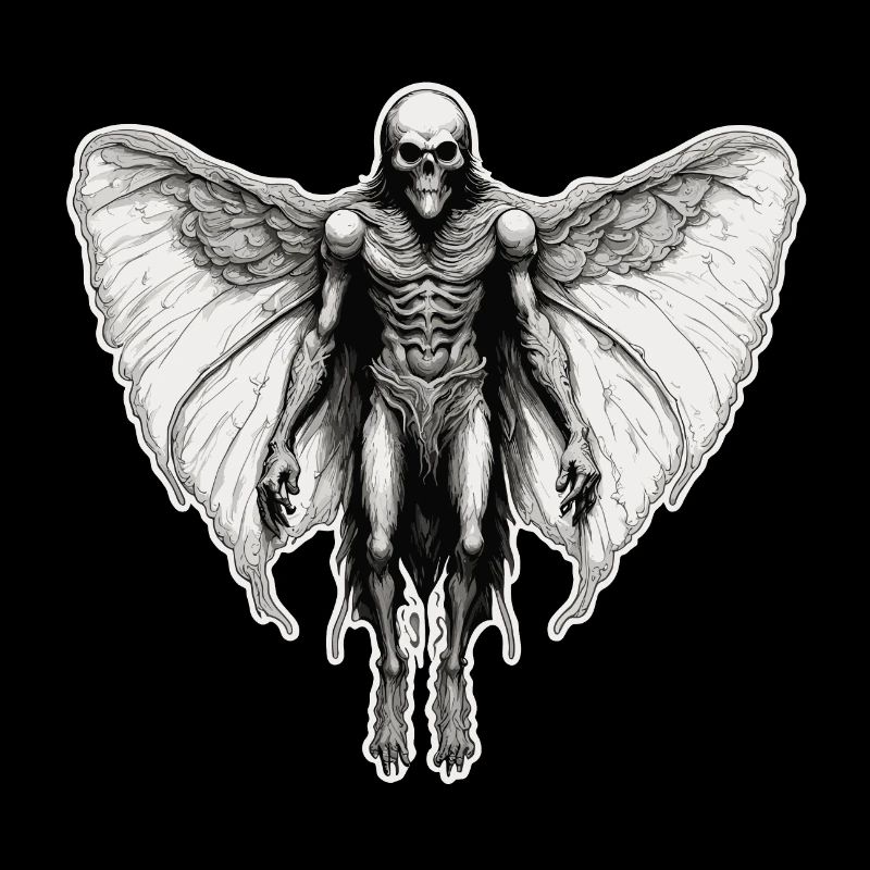 Mothman / Moth / Insect / Mythical Creature / Flutterer