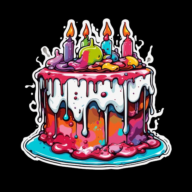 Gâteau d’anniversaire / Gâteau / Joyeux anniversaire / Gâteau