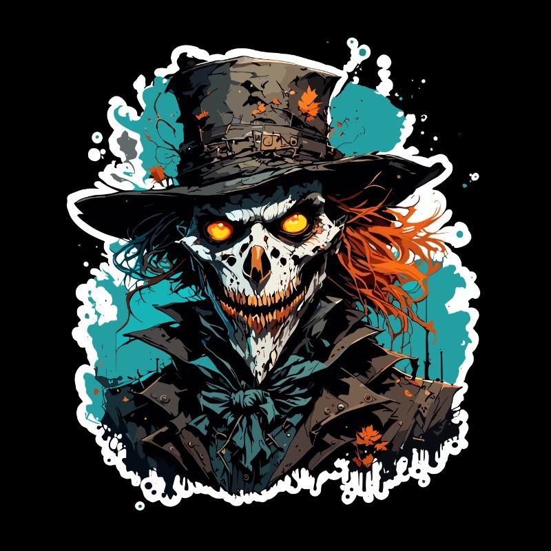 Vogelscheuche / Erntehelfer / Maisfeld / Feld