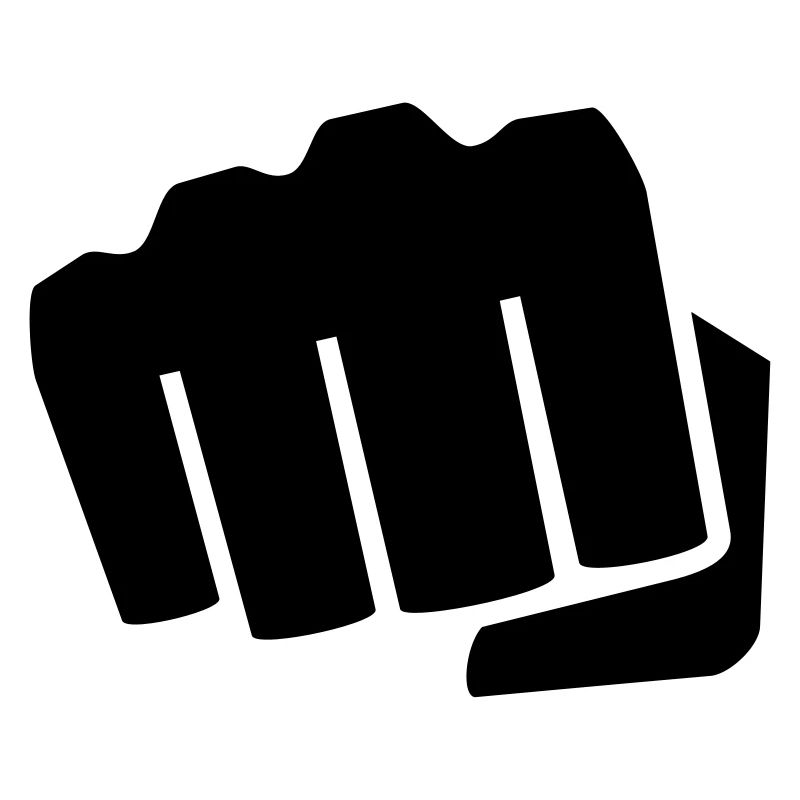 Faust Geschenk Idee dagegen Symbol Hand