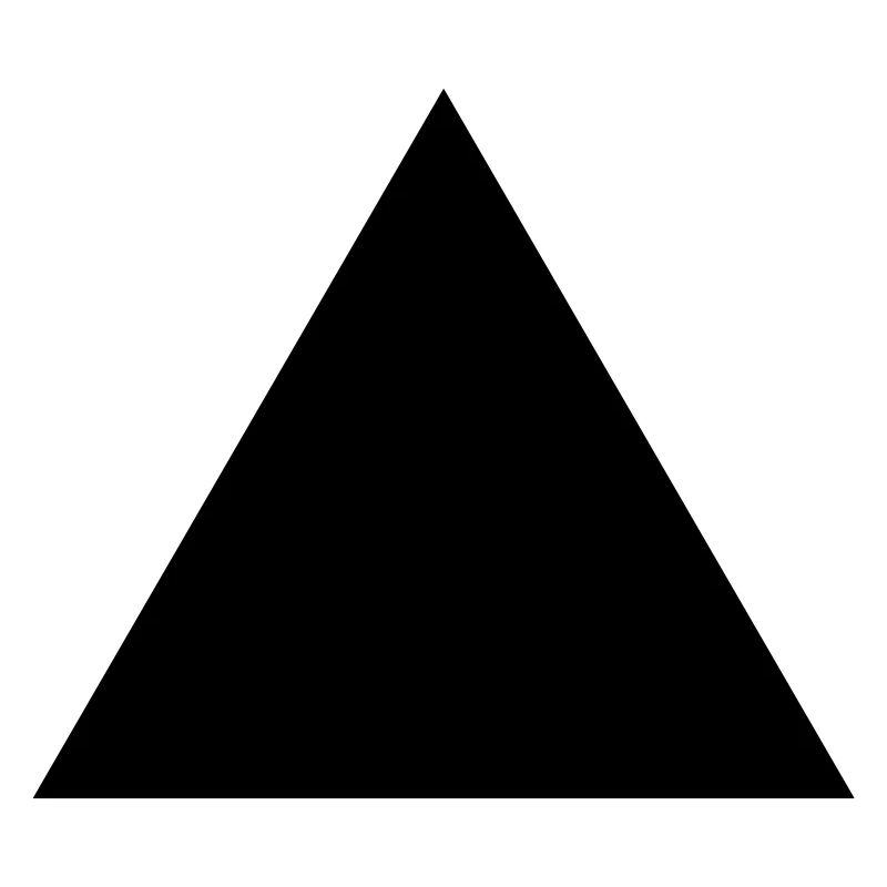 Minimalistic triangle