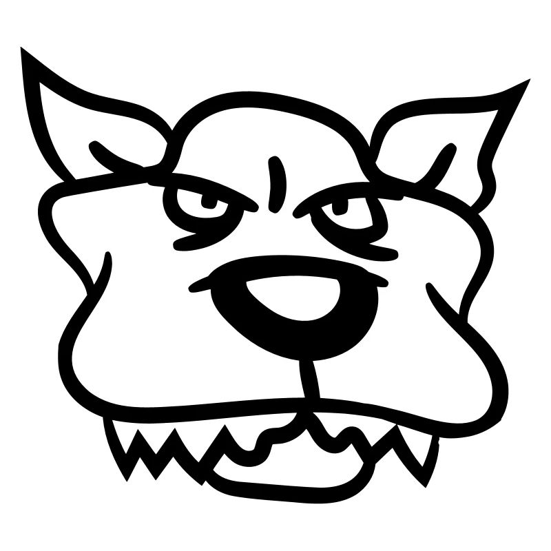 Dog, Monster, Evil, , Wolf, Sharp Teeth