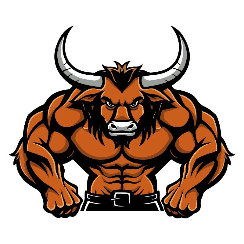 Bande dessinée Muscles Taureau