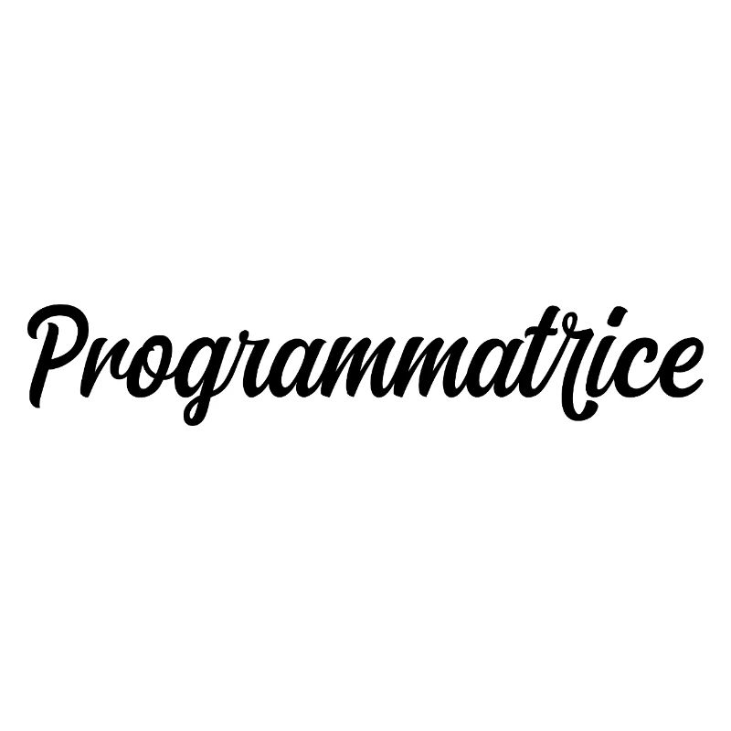 Programmatrice Informatique Code Développeuse Web