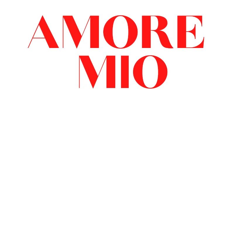 AMORE MIO Geschenkidee und T-Shirt