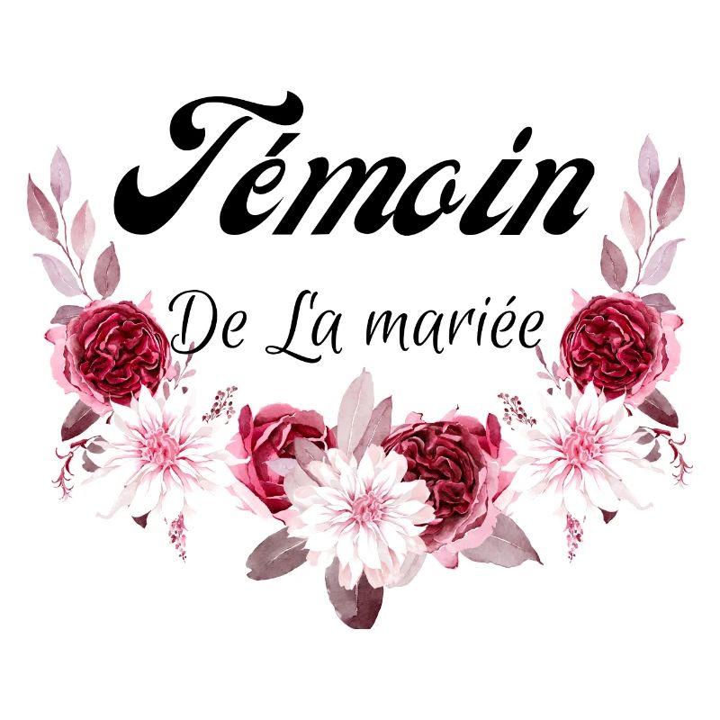 témoin de la mariée