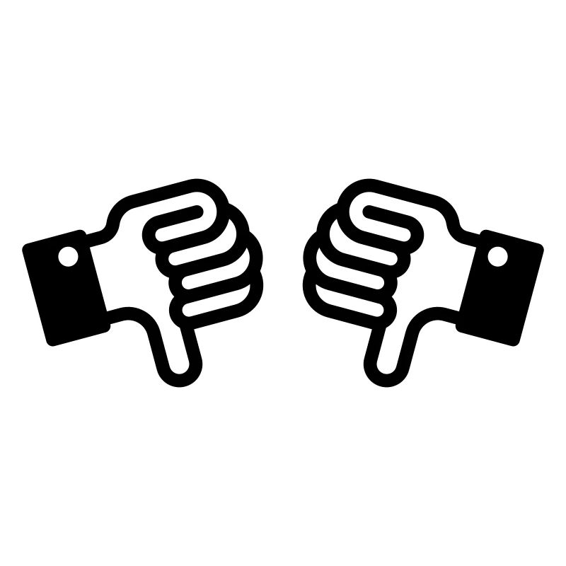 Thumbs down / pouces vers le bas (2)