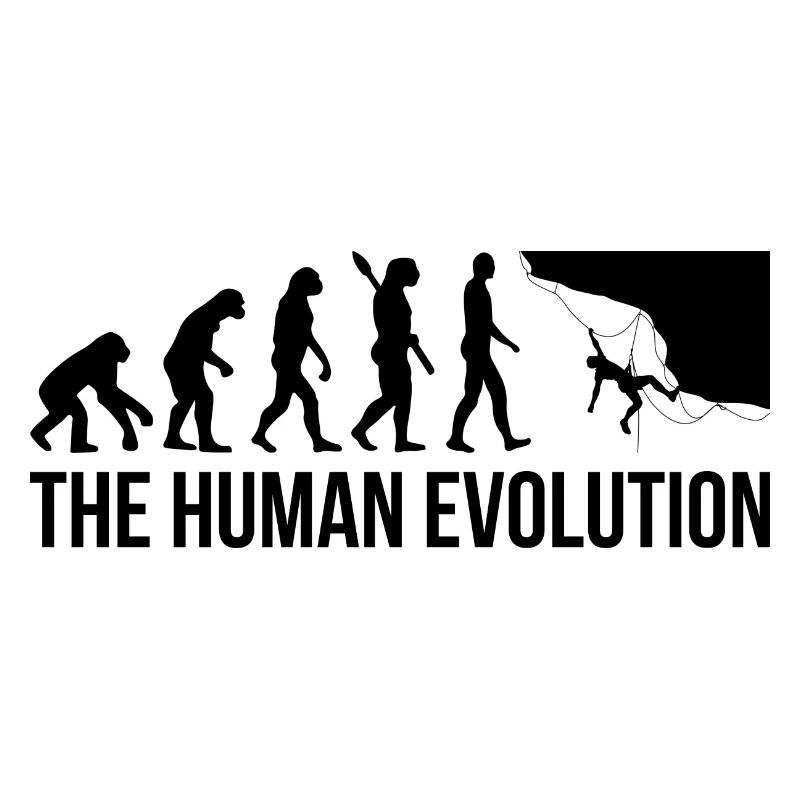 Evolution Graphic Climbing Climber Bouldering Boul