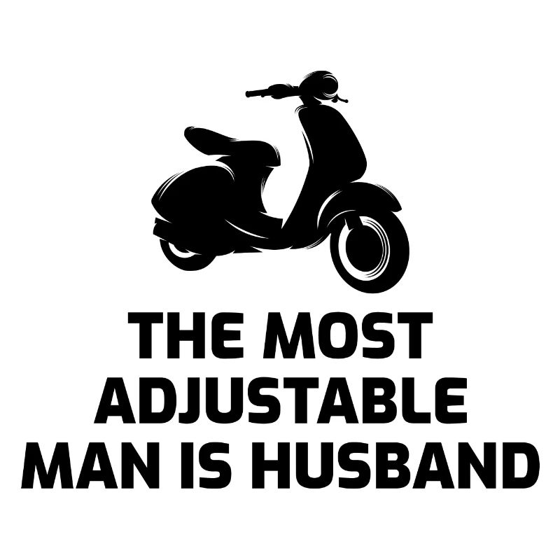 Roller Fahrer Roller Motorrad Ehemann Ehefrau