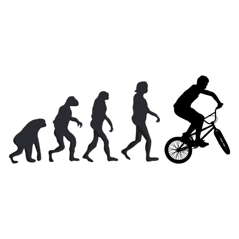 Fahrrad - Menschliche Evolution