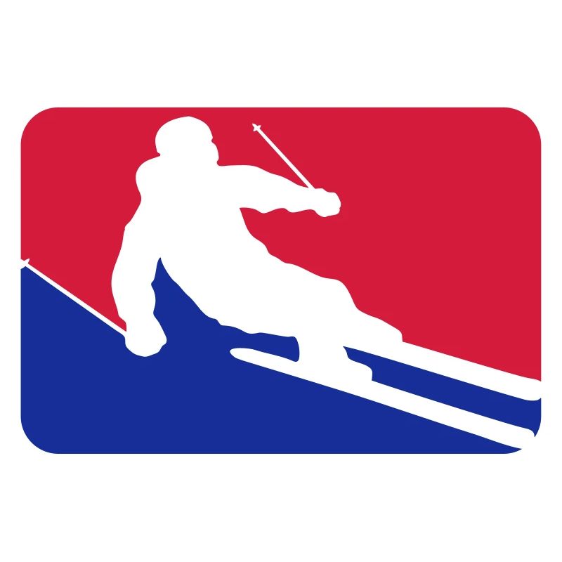 button frame shield ski drive down mountain winter