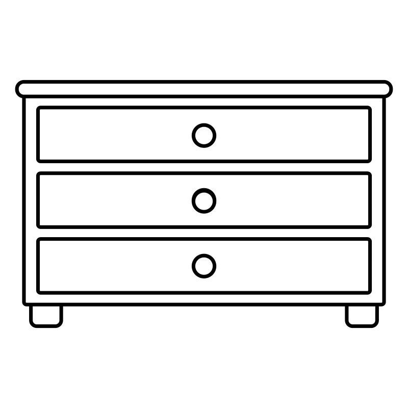 Tiroirs de meubles Commode Design