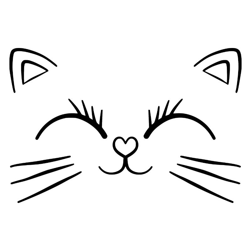Cute Cat Face