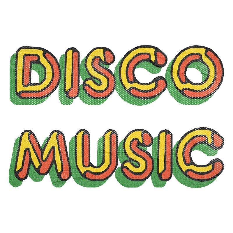 Disco Musik Grunge Stil