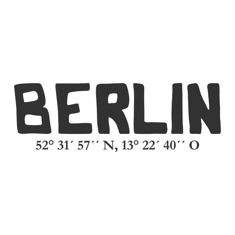 Berlin coordinates - Latitude - Longitude