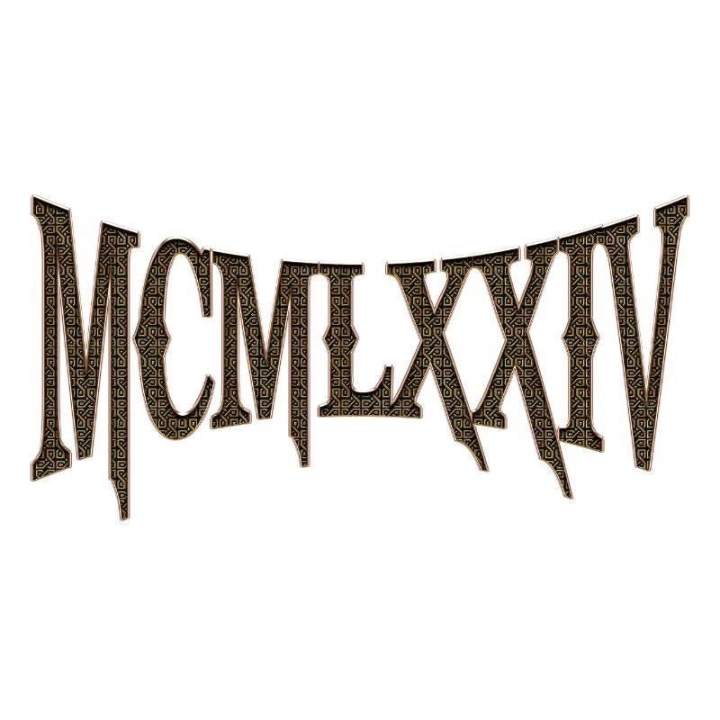 MCMLXXIV 1974 50th Birthday B-Day Birthday Gift