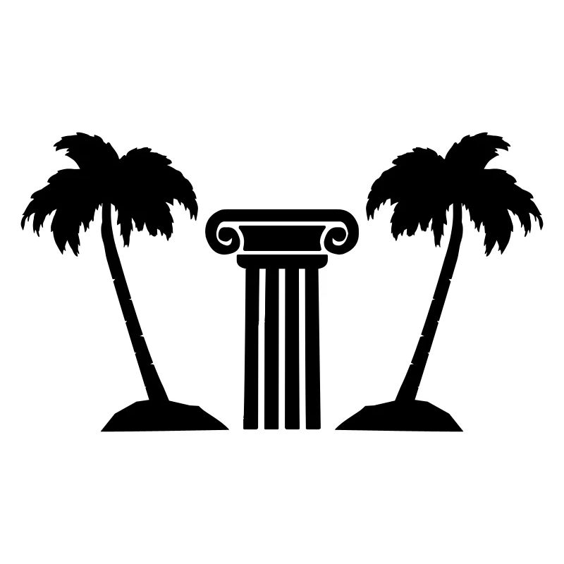 Palmen Säule