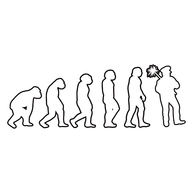 Schornsteinfeger Essenkehrer Evolution Kaminkehrer
