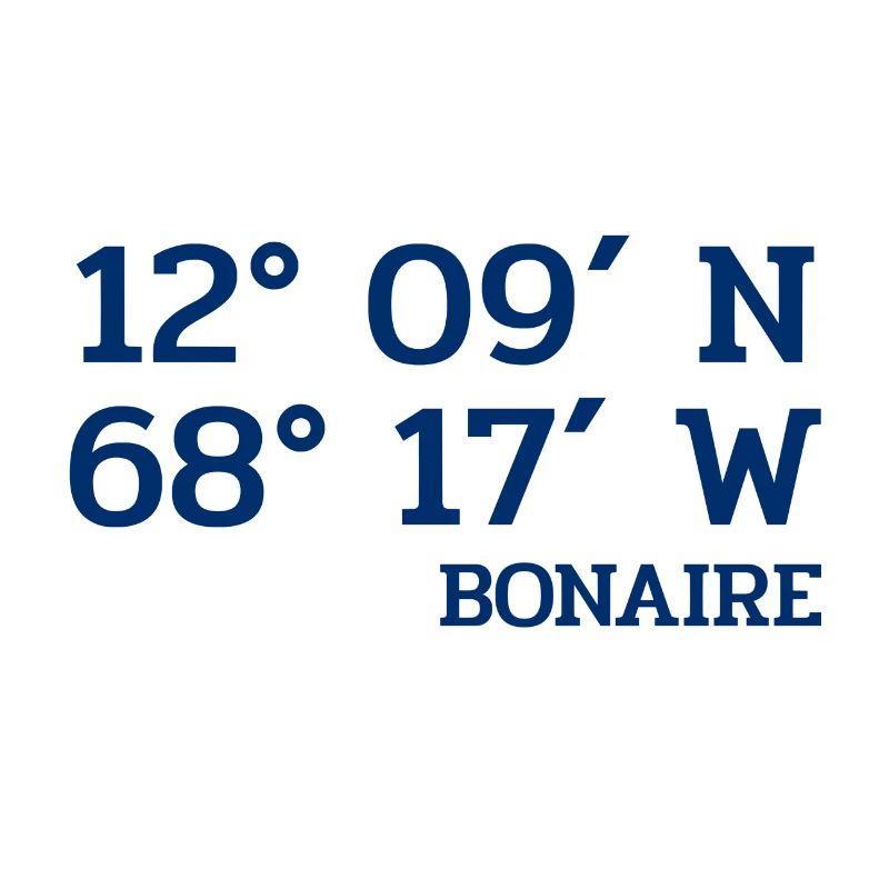 Bonaire Coordinates - Coordinates - Caribbean
