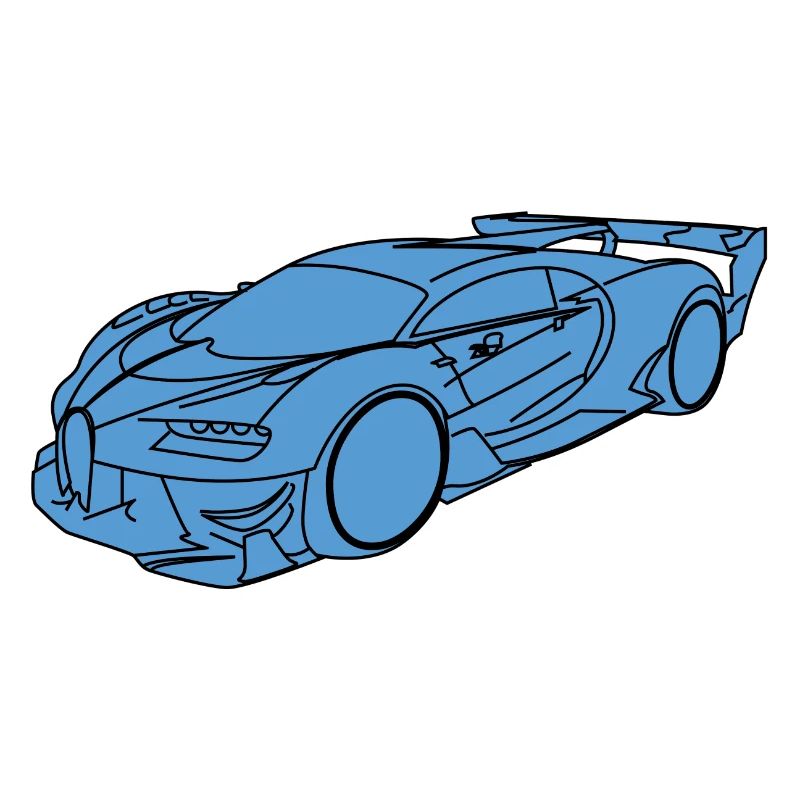 Auto sportiva Buga