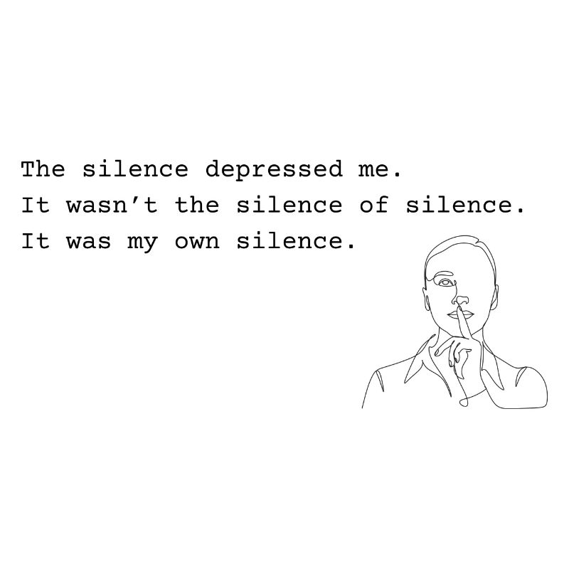 Sylvia Plath - Silence