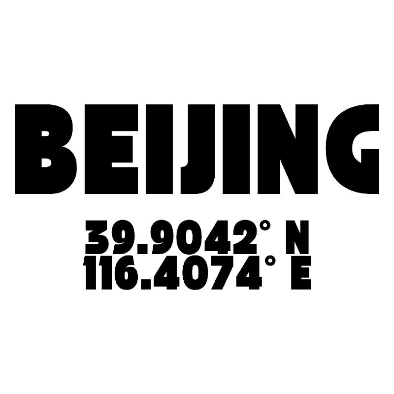 Beijing - Design with coordinates