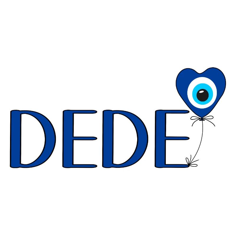 Dede mit Nazar Luftballon