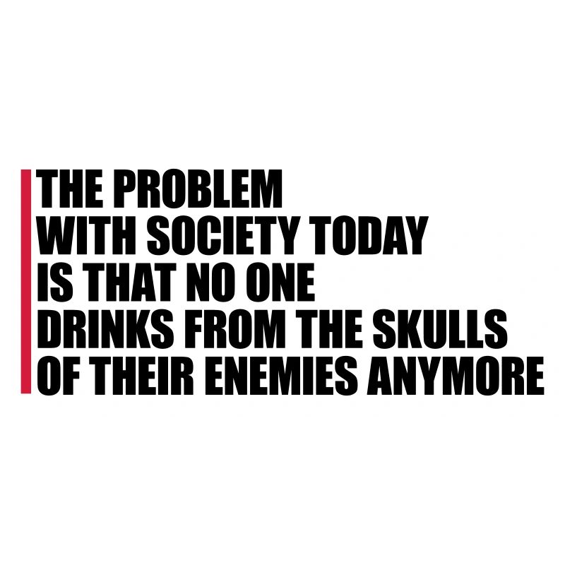 drinks from enemies skulls