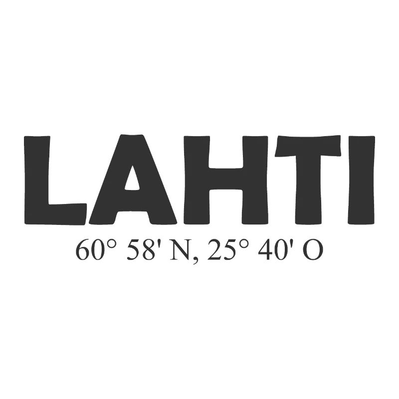 Lahti - Finland - Coordinates - Longitude Latitude