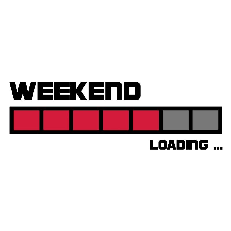 Weekend Loading | Fun T-Shirts bedrucken