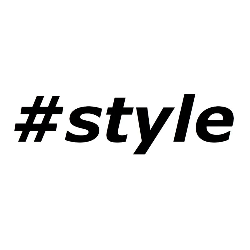#style