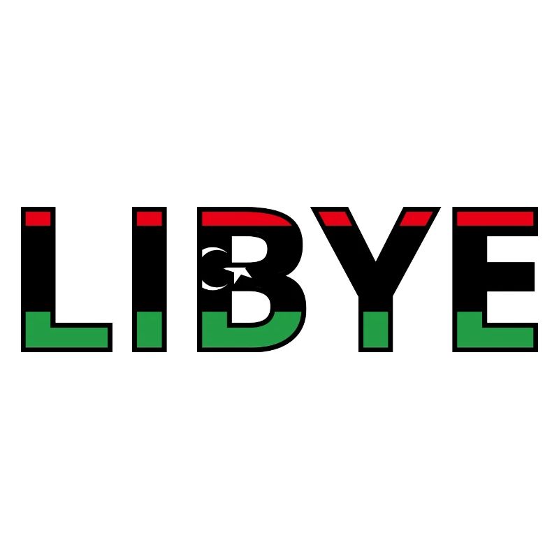 Drapeau Libye