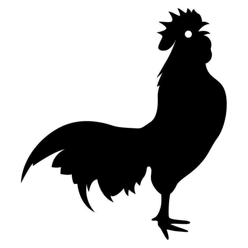 Hahn Tier silhouette