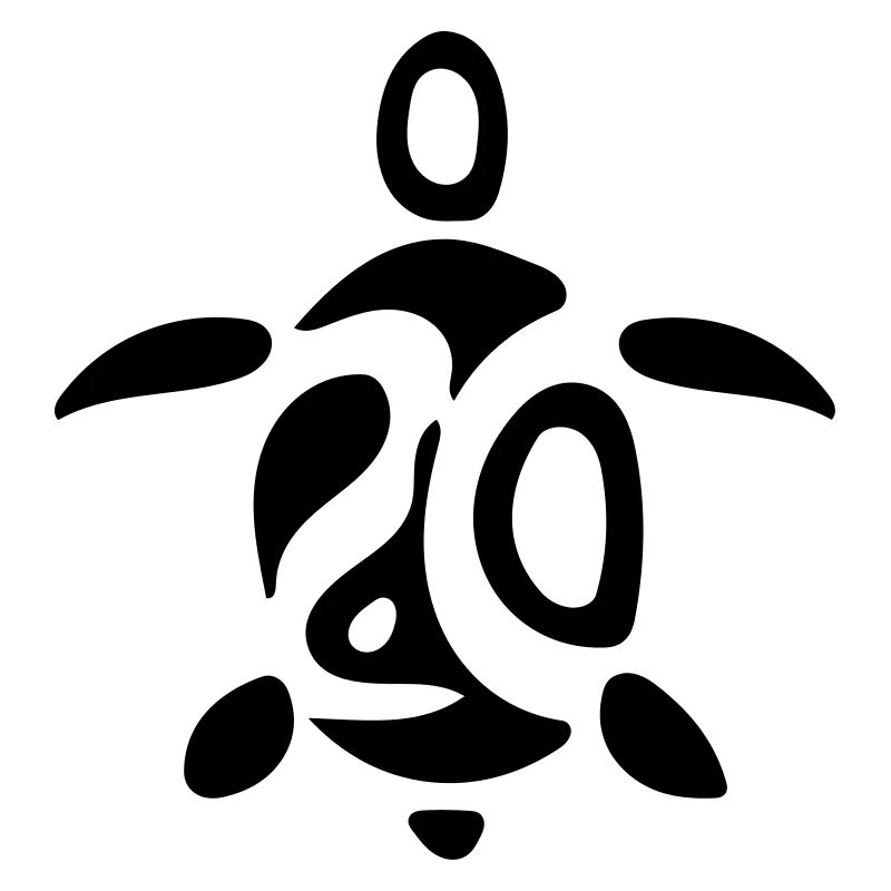 Vintage Tribal Turtle