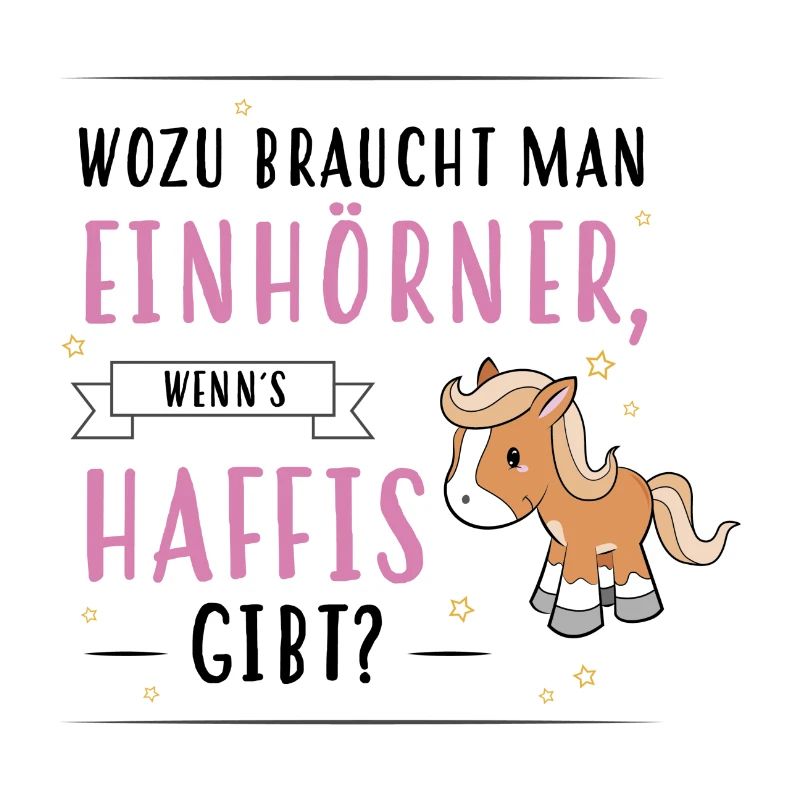 Wozu Einhörner Haflinger