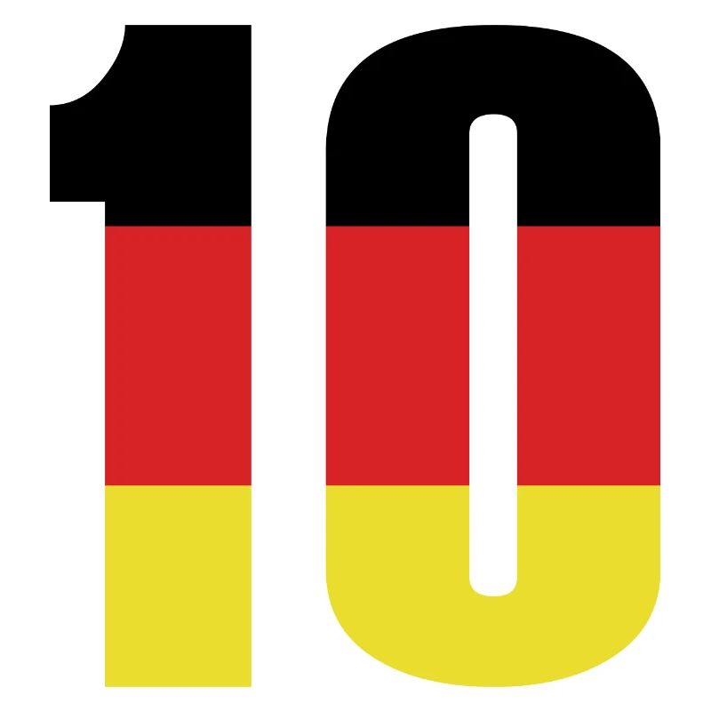 10 Number Germany Jersey