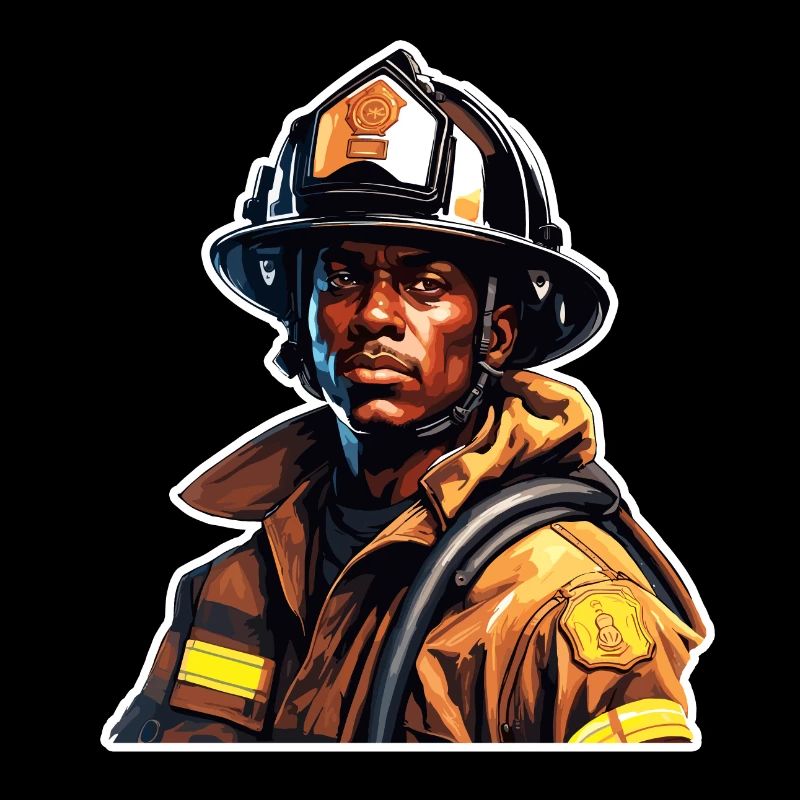 Firefighter / Fire / Fire / Extinguish / Hero