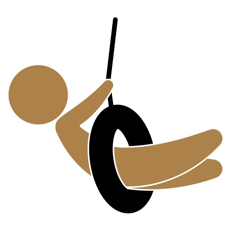 Child sitting on a swing