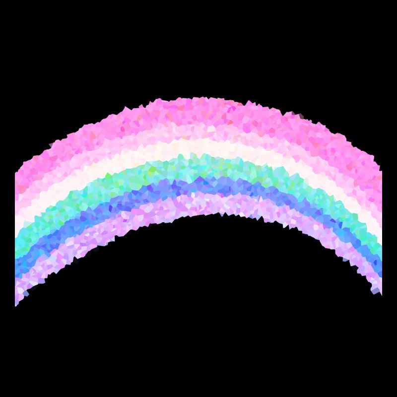 rainbow symbol colors pink