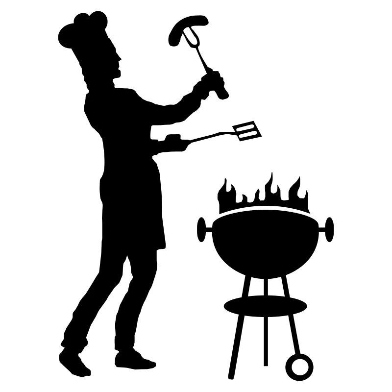 Freizeit - Mann Grill