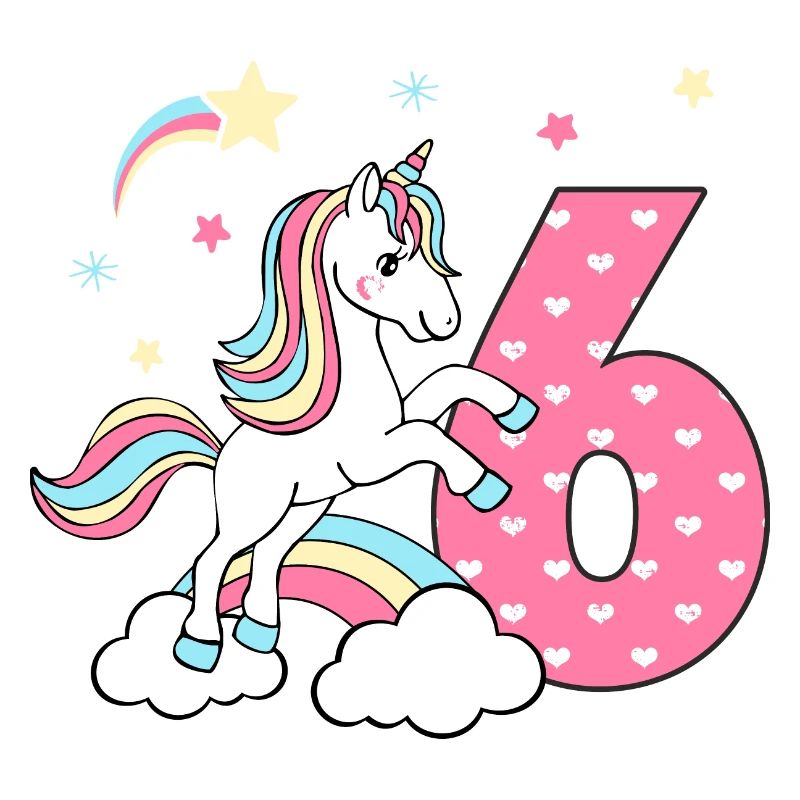 6. Geburtstag Einhorn Mädchen Geschenkidee