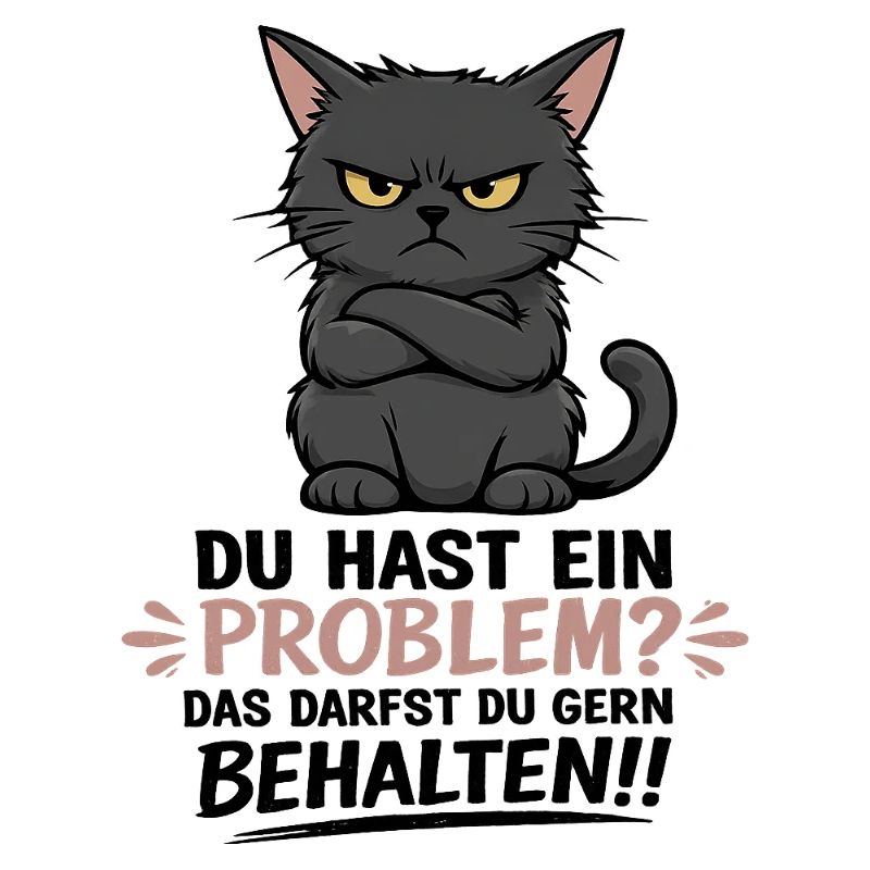 Du hast ein Problem, das darfst du behalten