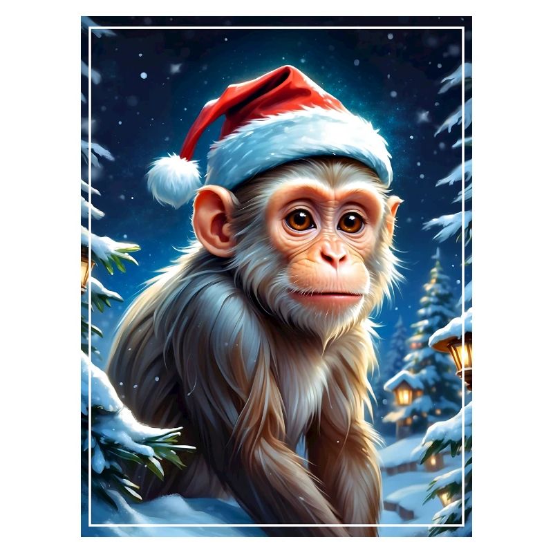 Winter Landscape Monkey 1.15