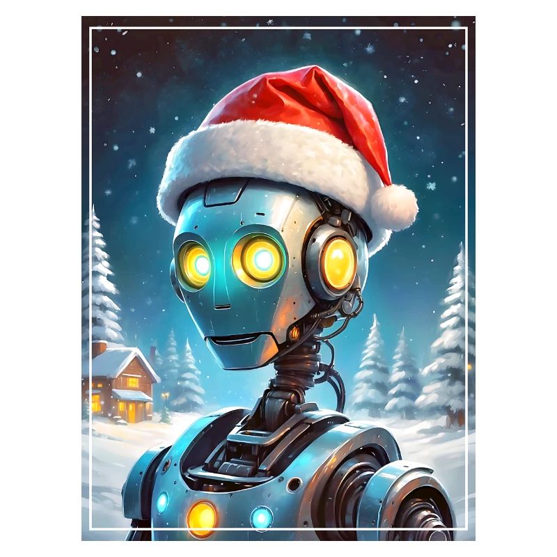 Robot de paysage d’hiver 1.1