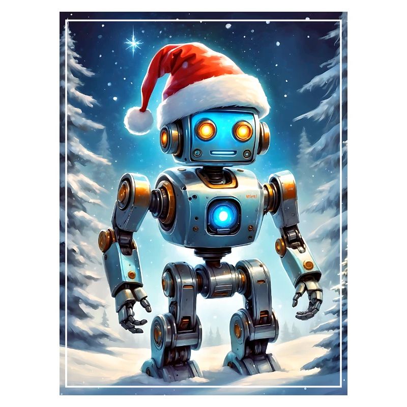 Winterlandschaft Robot 1.8