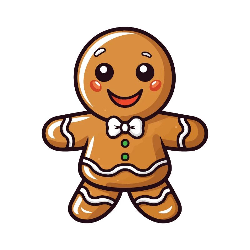 Cuisson des biscuits au pain d’épice de Noël