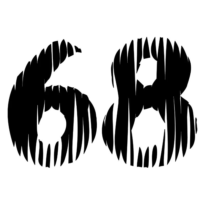 68 number jersey
