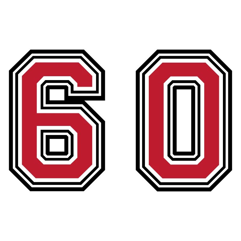 60 Number Symbol
