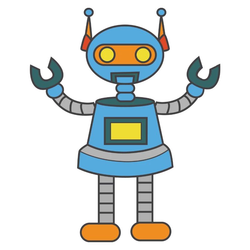 Robot Artificial Intelligence Kid comic AI sheet