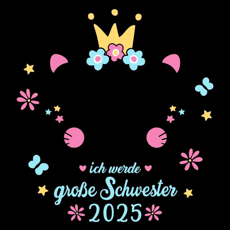 Große Schwester 2025 Mädchen Geschenkidee